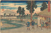 Yoshiwara - Andō Hiroshige — vy av konstverket
