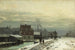vinterlandskap - Anders Andersen-Lundby — vy av konstverket