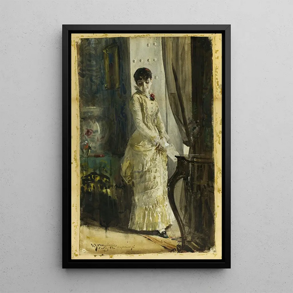 Hopp - Anders Zorn — inramlat konstverk på väggen