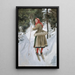Reproduktion av målningen Fille de Mora - Anders Zorn