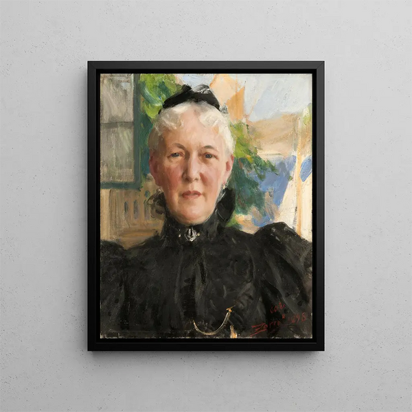Göthilda Fürstenberg - Anders Zorn — inramlat konstverk på väggen