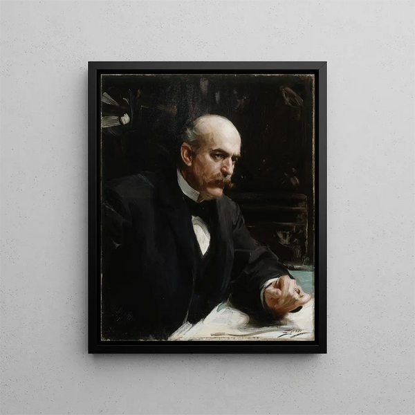 Halsey Cooley Ives - Anders Zorn — inramlat konstverk på väggen