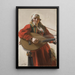 Tons du pays natal - Anders Zorn — inramlat konstverk på väggen