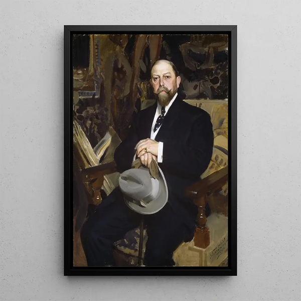 Hugo Reisinger - Anders Zorn — inramlat konstverk på väggen