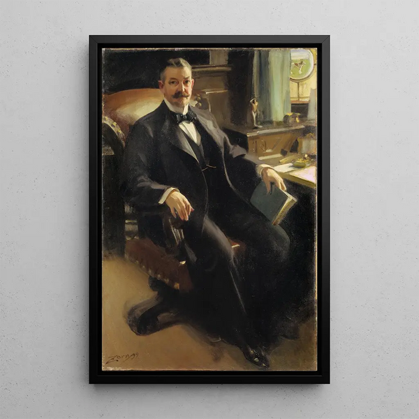 Reproduktion av målningen M. Henry Clay Pierce - Anders Zorn