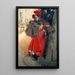 Effet de nuit - Anders Zorn — inramlat konstverk på väggen
