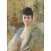 Portrait av en dam i ett vardagsrum - Anders Zorn — vy av konstverket