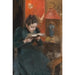 L'konsttryck av konstnärens fru - Anders Zorn — vy av konstverket
