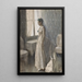 La mariée - Anders Zorn — inramlat konstverk på väggen