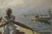 Batelier turk i hamnen i Konstantinopel - Anders Zorn — vy av konstverket