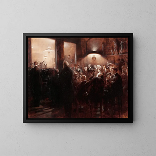 Andr Castaigne - In the Saleroom.webp