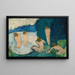Baigneuses - André Derain — inramlat konstverk på väggen
