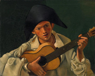 Andr Derain - Buste darlequin  la guitare.webp