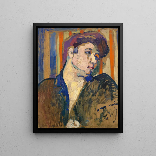 Buste de femme - André Derain — inramlat konstverk på väggen
