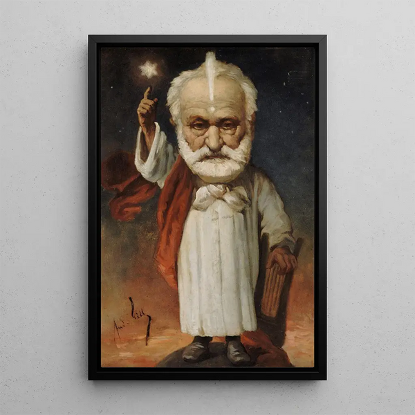 Reproduktion av målningen Victor Hugo - André Gill