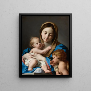 Andrea Casali - The Virgin And Child With Saint John The Baptist.webp