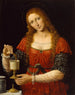 Marie-Madeleine - Andrea Solario — vy av konstverket