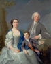 Sir Robert och Lady Smyth med deras son Hervey - Andrea Soldi — vy av konstverket
