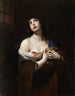 Sainte Agathe - Andrea Vaccaro — vy av konstverket