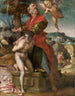 Le sacrifice d'Isaac - Andrea del Sarto — vy av konstverket