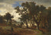Jägare i landskapet - Andreas Achenbach — vy av konstverket