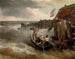 Marine - Andreas Achenbach — vy av konstverket