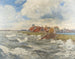Bouche de la Meuse à Willemstadt faisant face à Dordrecht - Andreas Dirks — vy av konstverket