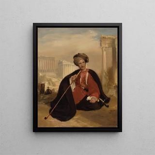 Andrew Geddes - Charles Lenox CummingBruce In Turkish Dress.webp