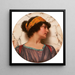 Androcle - John William Godward — inramlat konstverk på väggen