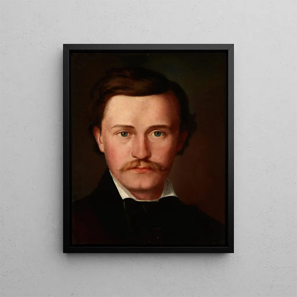 Portrait av professor Franciszek Preizedanc - Andrzej Bronisław Grabowski — inramlat konstverk på väggen