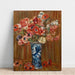 Reproduktion av målningen Anemoner i Delft-vasen - Pierre-Auguste Renoir