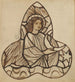 Ange tenant la lune - Sir Edward Coley Burne-Jones — vy av konstverket