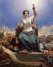 La République - Ange-Louis Janet — vy av konstverket