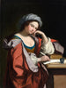 En sibylla - Angelica Kauffman — vy av konstverket