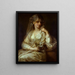 Portrait av en dam i vestal - Angelica Kauffman — inramlat konstverk på väggen