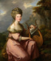 Sarah Harrop Mme Bates i museet - Angelica Kauffman — vy av konstverket