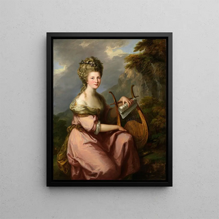 Angelica Kauffmann - Portrait of Sarah Harrop Mrs Bates as a Muse.webp
