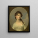 Kanske Franciska Krasinska, hertiginna av Kurland - Angelica Kauffman — inramlat konstverk på väggen