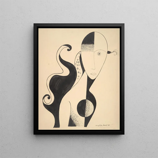 Angelika Hoerle - Female Bust.webp