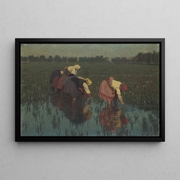 Angelo Morbelli - Le risaiuole.webp