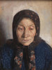 La femme d'un vieux pêcheur - Anna Ancher — vy av konstverket
