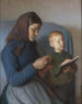 La leçon est revue - Anna Ancher — vy av konstverket