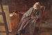 Le Peintre Vilhelm Kyhn fumant sa pipe - Anna Ancher — vy av konstverket