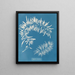 Sargasses plumeuses - Anna Atkins — inramlat konstverk på väggen