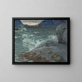 Anna Boberg - Beach Study from North Norway.webp