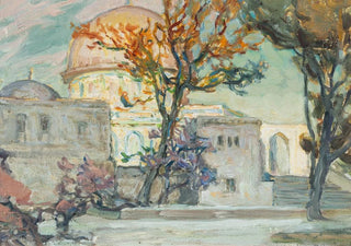 Anna Boberg - View of Jerusalen Study.webp