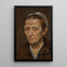 Tête de femme - Annibale Carracci — vy av konstverket