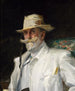 William Merritt Chase - Annie Traquair Lang — vy av konstverket