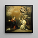 Annunciation to the Virgin - Bartolomé Esteban Murillo — väggpresentation av konstverket