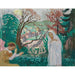 Reproduktion av målningen Annunciation au Jardin Printanier - Maurice Denis